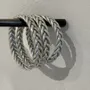 Bijoux - - Bracelet bouddhiste Braid Argent - L, Brillant - BAAN
