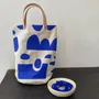 Bags and totes - Sac Tube peint Indigofren - BAAN