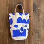 Bags and totes - Sac Tube peint Indigofren - BAAN