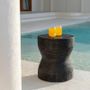 Tabourets - Le tabouret Kotoran - Noir - BAZAR BIZAR LIVING