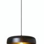 Hanging lights - BORN suspension diameter of 35cm in black, white or aluminum - LUXCAMBRA