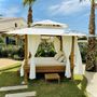 Gazébos, belvédères et pavillons de jardin - THUNDERBIRD - Gazebo, daybed, lit de jardin, espace détente, ombrage - HONEYMOON