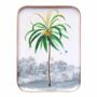 Trays - Enamelled coconut tray - PARADISIO IMAGINARIUM