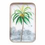 Trays - Enamelled coconut tray - PARADISIO IMAGINARIUM