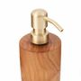 Porte-savons - Le distributeur de savon en bois - Naturel - BAZAR BIZAR LIVING