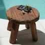 Other tables - The Marabunta Rustic Side Table - Natural - BAZAR BIZAR LIVING