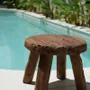 Other tables - The Marabunta Rustic Side Table - Natural - BAZAR BIZAR LIVING