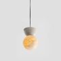 Suspensions - ABISAL suspension avec base en céramique ou émaillée de couleurs - LUXCAMBRA