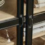 Bibliothèques - Armoire VIVA, 2 portes basses - noire - NORDAL