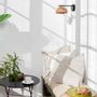 Wall lamps - ABSIS wall lamp natural terracotta - LUXCAMBRA