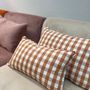 Fabric cushions - Vichy plaid cushion - MAISON JEUDI