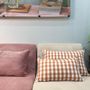Fabric cushions - Vichy plaid cushion - MAISON JEUDI