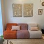 Fabric cushions - Vichy plaid cushion - MAISON JEUDI