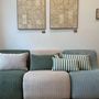 Coussins textile - Coussin rayures Transat - MAISON JEUDI
