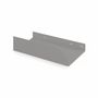 Shelves - Small wall shelf, grey BAUHAUS - NAMUOS