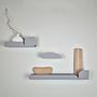 Shelves - Small wall shelf, grey BAUHAUS - NAMUOS