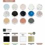 Autres décorations murales - Appliques murale rétro stratifié Mila -  ⌀39cm - LES GAMBETTES