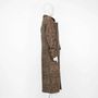 Apparel - Coat ARA Brown Paisley №1, Handmade - MONYER