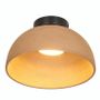 Plafonniers - ABSIS plafonnier avec abat-jour en terracotta ou blanc verni - LUXCAMBRA