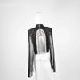 Apparel - Blouse STELLA VIA Black - Black - height: 45.00; width: 42.00; lengh: 79.00 - MONYER