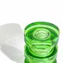 Stools - Echo III Slender Side Table in Green Polyurethane Resin - TULESTE FACTORY