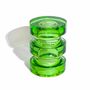 Stools - Echo III Slender Side Table in Green Polyurethane Resin - TULESTE FACTORY
