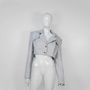 Apparel - Blazers CARINA PREMIUM Moon Silver - Moon Silver - height: 40.50; width: 43.00; lengh: 66.00 - MONYER