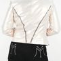 Apparel - Blazers CANCER PREMIUM White Gold - White Gold - height: 55.50; width: 41.00; lengh: 67.50 - MONYER