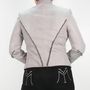 Prêt-à-porter - Blazers CANCER PREMIUM Blanc - Blanc - hauteur : 53,00 ; largeur : 39,00 ; durée : 67,00 - MONYER