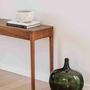 Console table - The modern and minimalist FRONT sideboard - Walnut wood - MOR