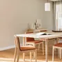 Dining Tables - The Minimalist Modern Cast Table in Oak Wood160cm x 100cm oak - MOR