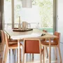 Dining Tables - The Minimalist Modern Cast Table in Oak Wood160cm x 100cm oak - MOR