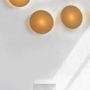 Wall lamps - CIM white or black cottonet wall lamp - LUXCAMBRA