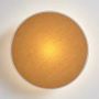 Wall lamps - CIM white or black cottonet wall lamp - LUXCAMBRA