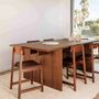 Dessous de plat - Table minimaliste en bois de frêne - BASE - MOR