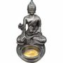 Scents - Incense holder resin Buddha candle holder 10x12x8cm - ARABESK