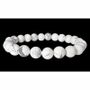 Bracelets - Howlite 8mm A pearls bracelet - ARABESK
