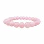 Bracelets - Bracelet Quartz Rose perles 8mm - ARABESK