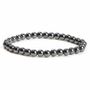 Bracelets - Hematite 6mm pearls bracelet - ARABESK