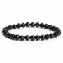 Bracelets - Bracelet perles Obsidienne noire A 6mm - ARABESK