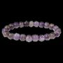 Bracelets - Amethyst bracelet beads 7.5-8.5mm - ARABESK