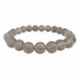 Bracelets - 8mm pearls Grey Agate A bracelet - ARABESK