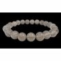 Bracelets - 8mm pearls Grey Agate A bracelet - ARABESK