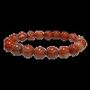Bracelets - 10mm pearls Red Jasper bracelet - ARABESK