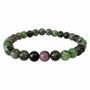 Bracelets - Ruby Zoisite A 6mm pearls bracelet - ARABESK