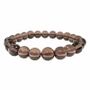 Bracelets - Bracelet Cristal de Roche fumé A perles 8mm - ARABESK
