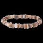 Bracelets - Bracelet pierre de lune adulaire multicolore AA chips 5-8mm 18cm - ARABESK