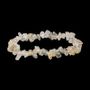 Bracelets - Bracelet Quartz Rock Crystal Rutile chips - ARABESK