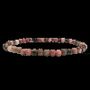 Bracelets - Bracelet Rhodonite perles 4mm - ARABESK