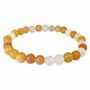 Bracelets - Jade multicolor 6mm pearls bracelet - ARABESK
